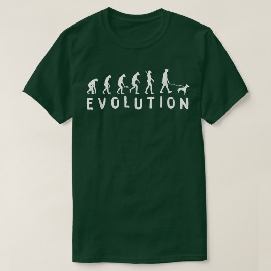 T-shirt Terrier terrier Evolution (Design devant)