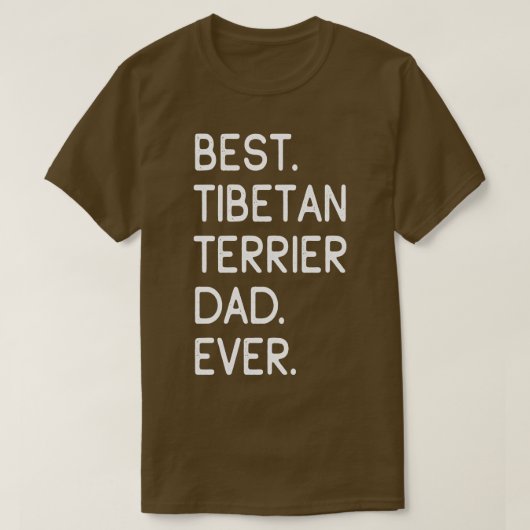 T-shirt Terrier tibétain (Design devant)