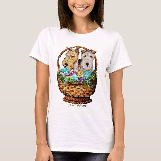 T-shirt Terriers de Fox de Pâques (Devant)