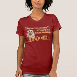 T-SHIRT TERRIERS DE YORKSHIRE