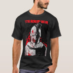 T-shirt Terrifier movie poster horror art 645<br><div class="desc">Terrifier movie poster horror art 645</div>