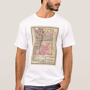T-shirt Territoire de l'Orégon et de Washington
