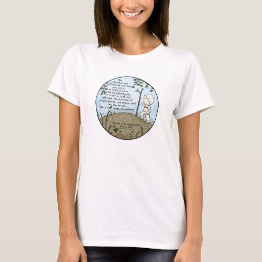 T-shirt Territoire inconnu (Devant)