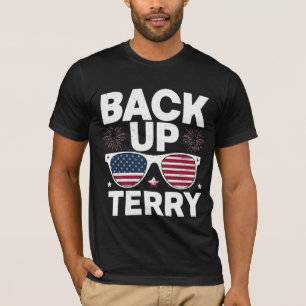 T-shirt Terry de secours drôle 4 juillet Feu d'artifice pa