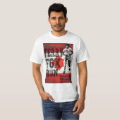 T-shirt terry fox, canadien, (Devant entier)
