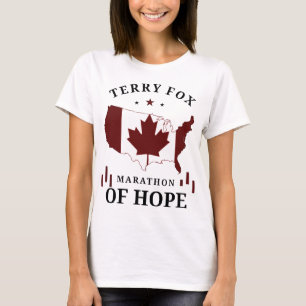 T-SHIRT TERRY FOX MARATHON DE L'ESPOIR