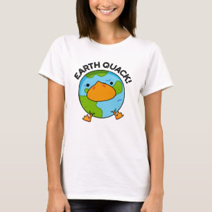 T-shirt Terthquack Funny Tremblement de terre jeu