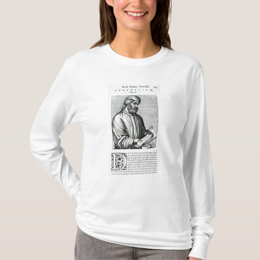 T-shirt Tertullian, illustration d'André Thevet (Devant)