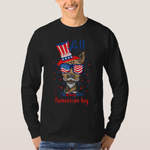 T-shirt Tervueren Terrier Chien Etats-Unis Tout Garçon Trè