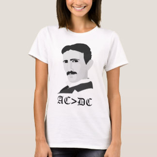 T-shirt Tesla AC>DC