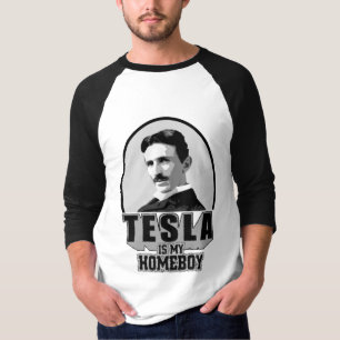 T-shirt Tesla est mon Homeboy