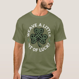 T-shirt Tessez un peu de chance - Celtic Knot Shamrock