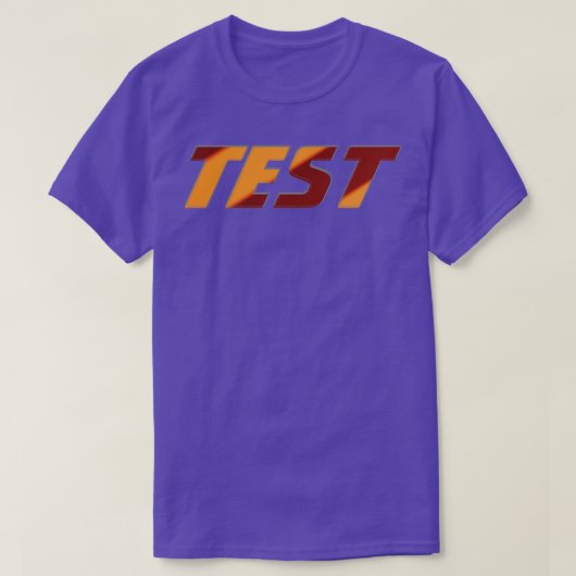 T-shirt Test (Design devant)