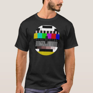 T-shirt Test Card Test Motif Test Image TV Retro