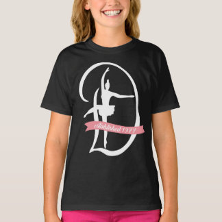 T-shirt test de chemise pour filles