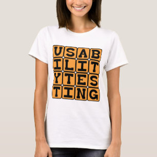 T-shirt Test de convivialité, test de la phase bêta