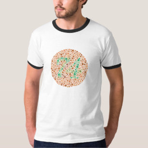 T-shirt Test de couleur Ishihara