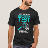 T-shirt Test de pénétration Hacking éthique et Cyber Secur (Devant)