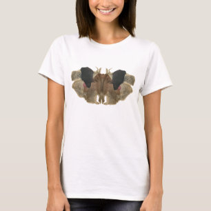 T-shirt Test Inkblot Rorschach. Ne me traite pas de fou