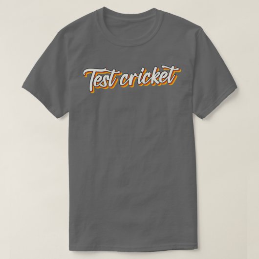 T-shirt Tester le cricket1 (Design devant)
