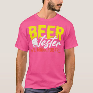 T-shirt testeur de bière