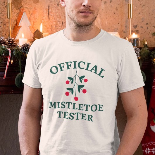 T-shirt Testeur officiel Mistletoe
