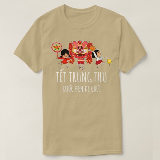 T-shirt Tet Trung Thu Moon Festival à la mi-automne (Design devant)