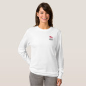 T-shirt Tête à manche longue pour femmes USIHC (Devant entier)