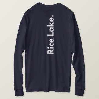 T-shirt Tête à manches longues du lac Rice
