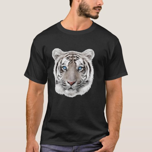 T-shirt Tête blanche de Bengale (Devant)