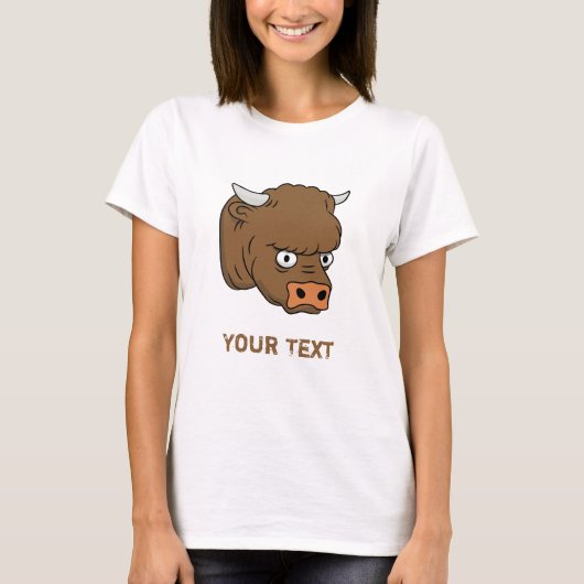 T-shirt Tête Bull (Devant)