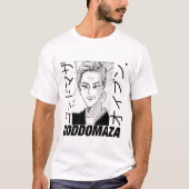 T-SHIRT TÊTE CLASSIQUE GODDOMAZA AVEC DEVIS MOMOKO (Devant)