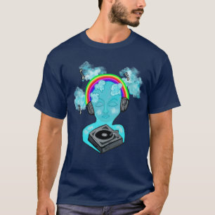 T-shirt Tête dans les nuages