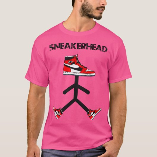 T-shirt Tête de baskets (Devant)