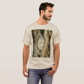 T-shirt Tête de Bouddha dans le Fig Tree .. Ayutthaya, Tha (Devant entier)