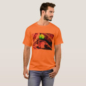 T-shirt tête de boule extraterrestre (Devant entier)