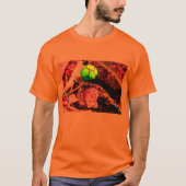 T-shirt tête de boule extraterrestre (Devant)