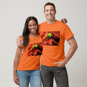 T-shirt tête de boule extraterrestre
