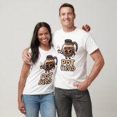 T-shirt Tête de cafetière Mignon Kawaii Café Cadeau drôle  (Unisexe)