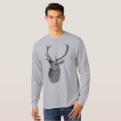 T-Shirt Tête de Cerf (Devant entier)