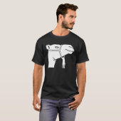 T-shirt Tête de chameau (Devant entier)