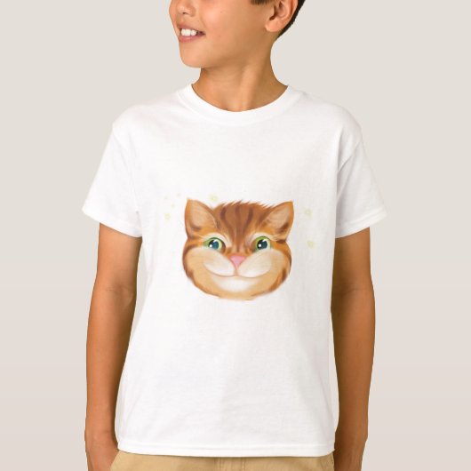 T-shirt Tête de chat (Devant)
