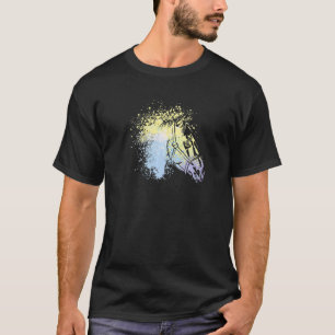 T-shirt Tête de cheval Chevaux abstraits Équitation Sport