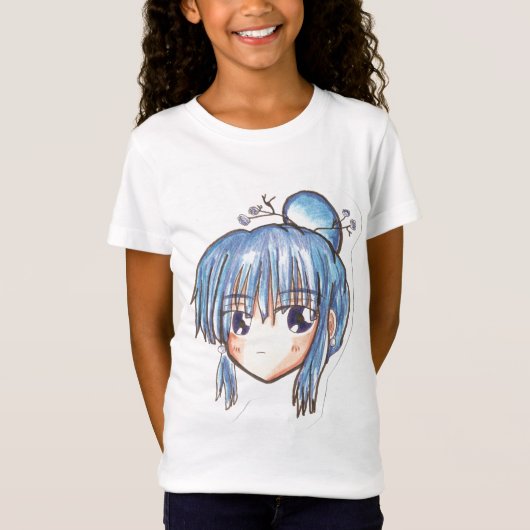 T-Shirt Tête de Chibi - Ume (Devant)