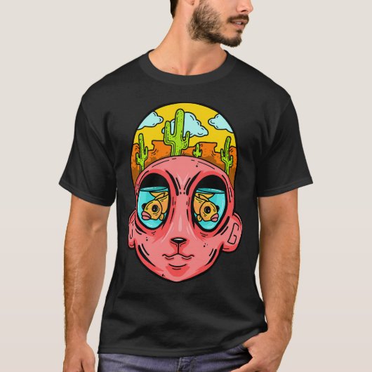T-shirt tête de désert (Devant)