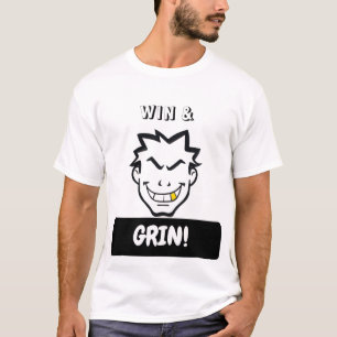 T-shirt Tête de dessin Grinning Grinning - Win & Grin