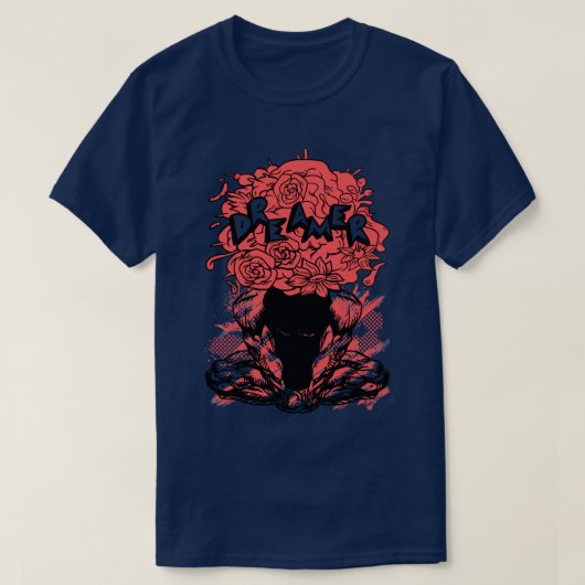 T-shirt Tête de Doodle (Design devant)