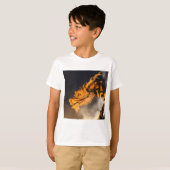 T-shirt Tête de dragon (Devant entier)