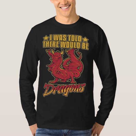 T-shirt Tête de dragon Créature de fantasy Mignonne 4 (Devant)