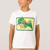 T-shirt Tête de flèche verte (Devant)